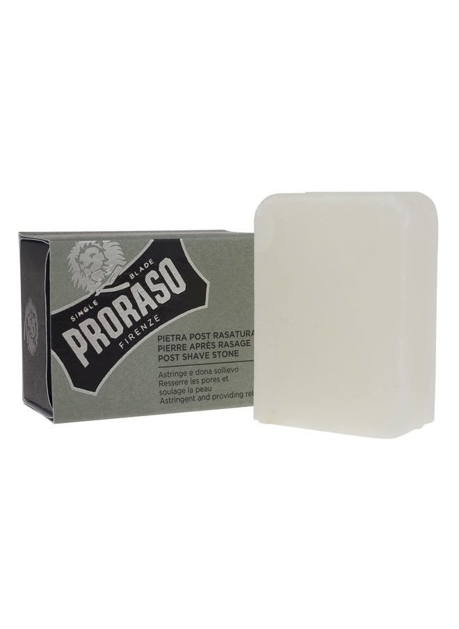 Post-Shave Stone, Natural Alum Block, 1 Count (Pack of 1)