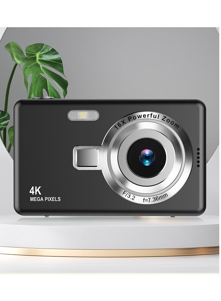 Camera For Kids，Digital Camera,FHD 4K Kids Camera 44MP Point and Shoot Digital Cameras with 32GB SD Card,Black - Image 5