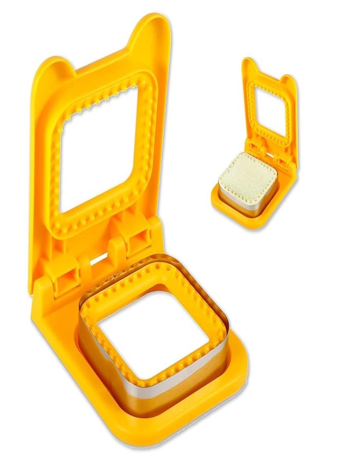 ZUGAD Fun Sandwich Cutter and Sealer for Kids Lunch – Pocket Sandwich Maker for Bento Box, School Meals, and Snack Time – Kid-Friendly Molds (Multicolor,1pcs) - Image 3