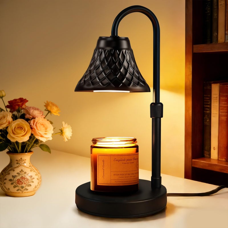 Banbanda Adjustable Candle Warmer Lamp with Timer: Birthday Gifts for Women fits All Candle Jar Home Decor - Wax Warmer for Scented Wax Gifts for Women - Image 1