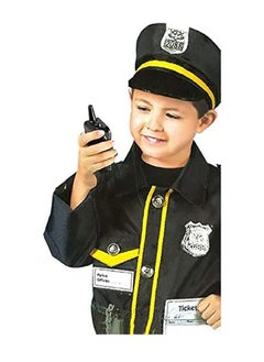 Brain Giggles Brain Giggles Police Office Costume Professional Costume for Kids Pretend Dress Up Role Play Set  - Image 3
