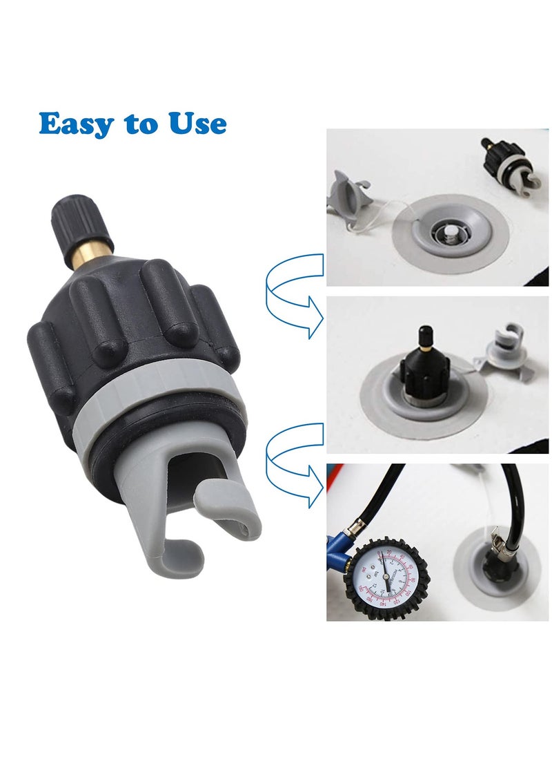 Generic - Multifunctional Air Pump Adapter for Inflatable Boats, SUPs, and Air Beds - Versatile Valve Connector for Efficient Pumping and Inflation. - Image 1
