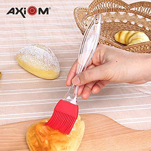 AXIOM Muffin Mould & Silicon Spatula with Brush. Non-Stick Carbon Steel Cup Cake Tray 6 Cups, & Silicon Brush with Spatula. Set of 3 bakeware - Image 3