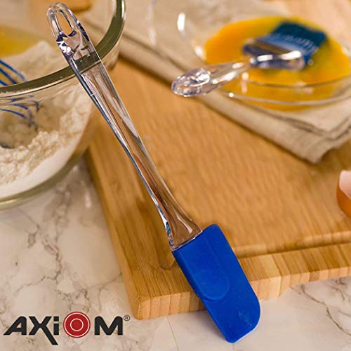 AXIOM Muffin Mould & Silicon Spatula with Brush. Non-Stick Carbon Steel Cup Cake Tray 6 Cups, & Silicon Brush with Spatula. Set of 3 bakeware - Image 4