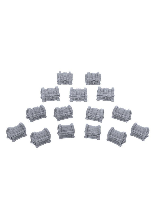 EnderToys Epic Chests by Makers Anvil, 3D Printed Tabletop RPG Scenery and Wargame Terrain for 28mm Miniatures - Image 1