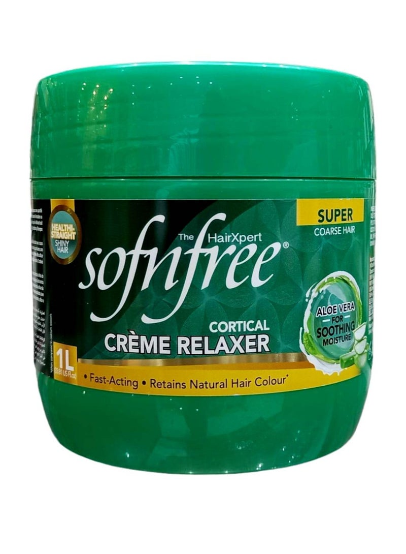 سوفن فري كريم فرد الشعر (سوبر)1لتر