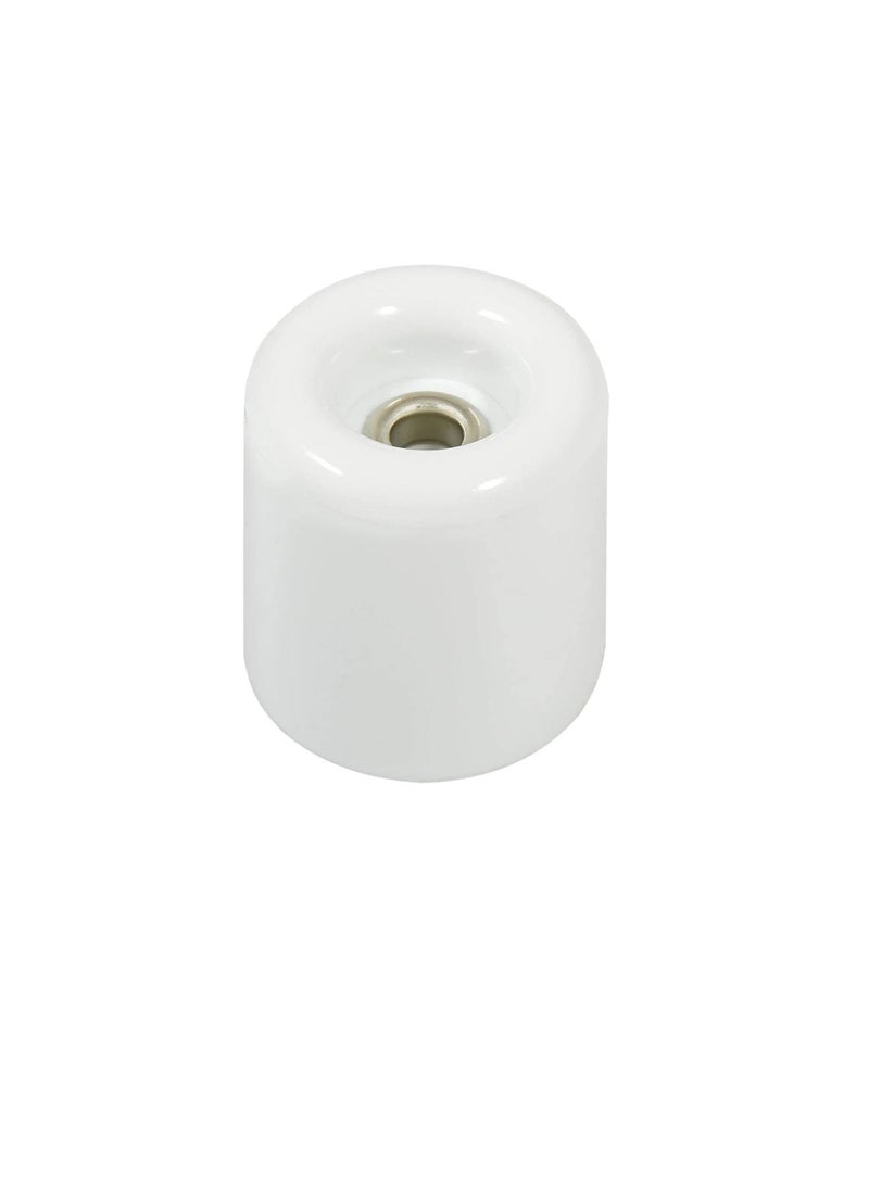 Generic Roll over image to zoom in Plastic Door Stopper - White, 50 mm  - Image 1