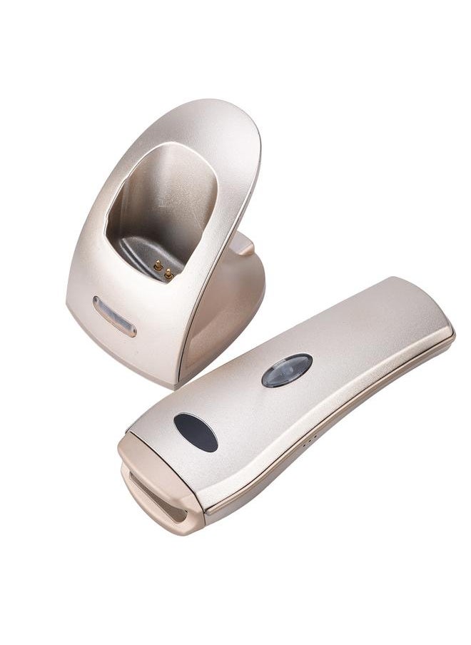 Thoraya 433MHz Smart Frequency-Hopping Wireless Barcode Reader ≥20-hour Wireless Barcode Scanner - Gold  - Image 4