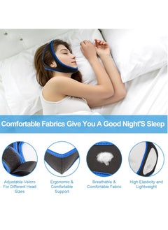 General Anti Snoring Devices,New Upgrade Snoring Relieve Chin Strap,Adjustable Snoring Reduction Chin Strap,Good Sleep Anti Snoring Devices Stop Snoring Chin Strap for Men  - Image 3