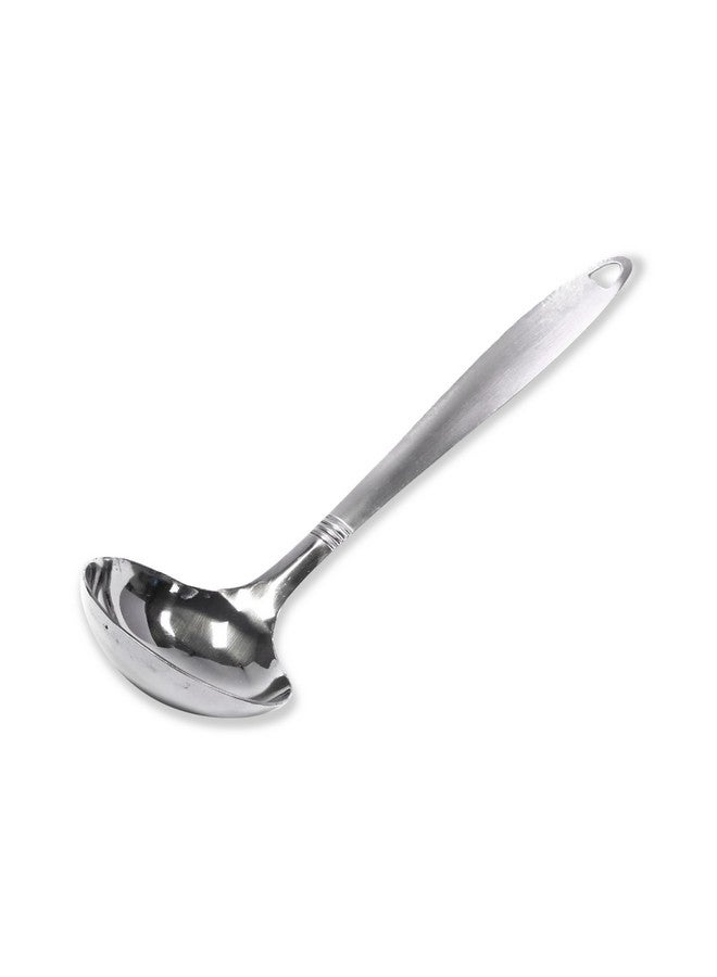 Chef Craft Select Cooking Ladle, 11.5 inch, Stainless Steel - Image 1