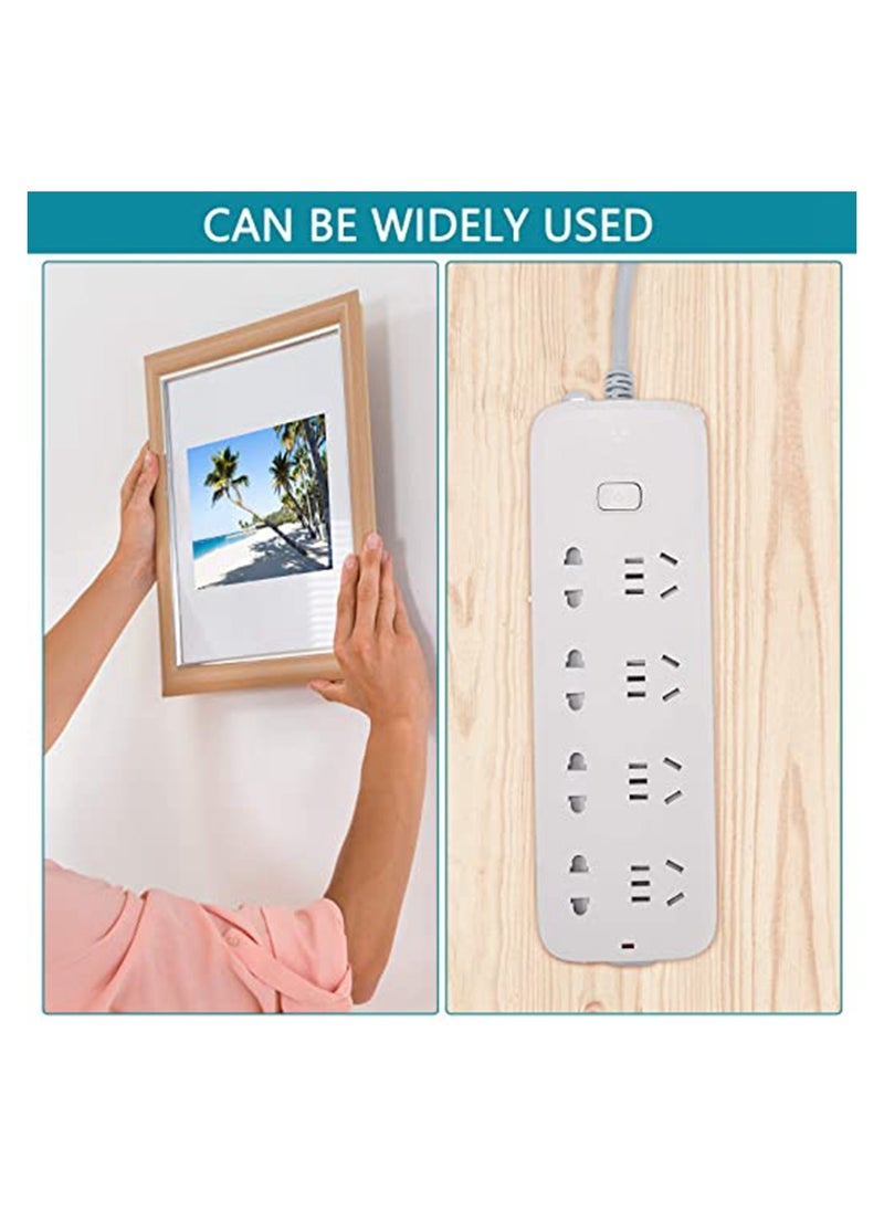 HomarKet - 10 Pairs Double-Sided Adhesive Wall Hooks Wall-Sticking Hooks Without Punching and Nails, Waterproof and Oil-Proof for Bathroom and Kitchen, Self-Adhesive Hooks. - Image 1