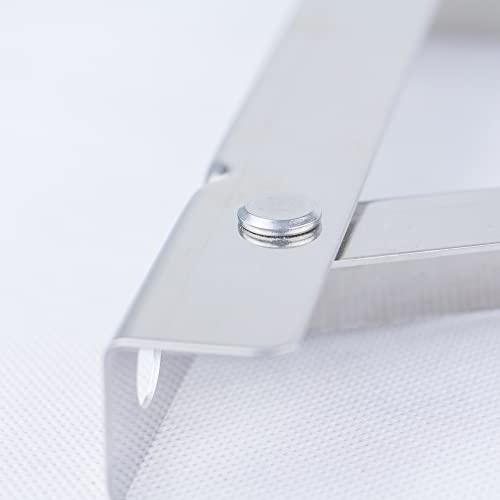 TADERUILY Wall Mounting Bracket for 9000-24000 BTU Condenser，Ac Support Brackets Rust Free Stainless Steel for Mini Split Air Conditioner Heat Pump Systems. (Small（9000-24000BTU）) - Image 3