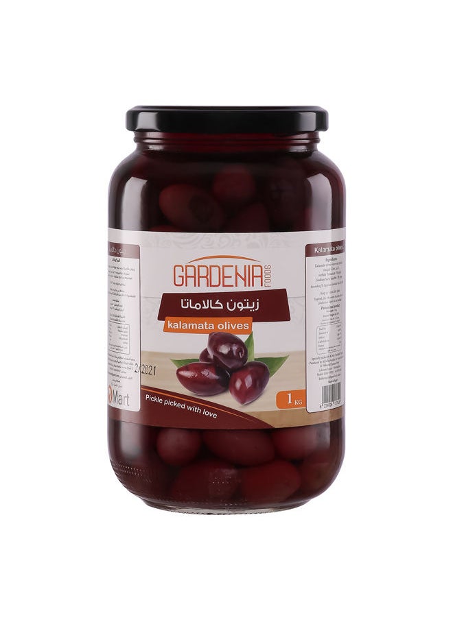 Gardenia Kalamata Black Olives - 1 kg  - Image 1