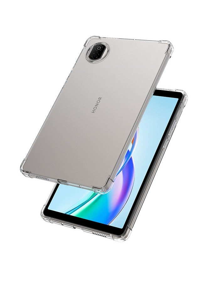 general Transparent Case Compatible with Honor Pad X7 8.7 Inch 2025 Tablet, Four Corner Airbag Anti Drop Seismic Clear Shell, Soft TPU Shockproof Protective Case - Image 1