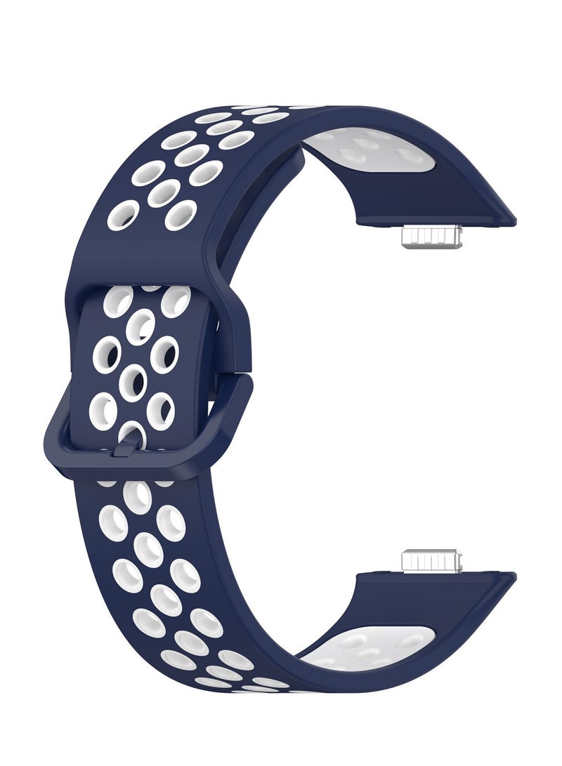 Compatible with Huawei Watch Fit 3 Band for Women Men Colorful Silicone Bands Adjustable Replacement Wristbands for Huawei Watch Fit 3 Strap Smartwatch Accessories - Image 1