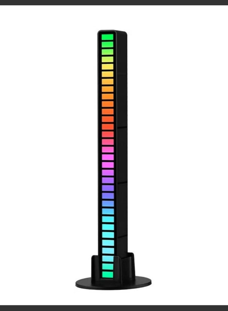 RGB to capture atmospheric light, computer desktop, voice control, esports audio, three-dimensional car music rhythm, dazzling LED sensor light. - Image 2