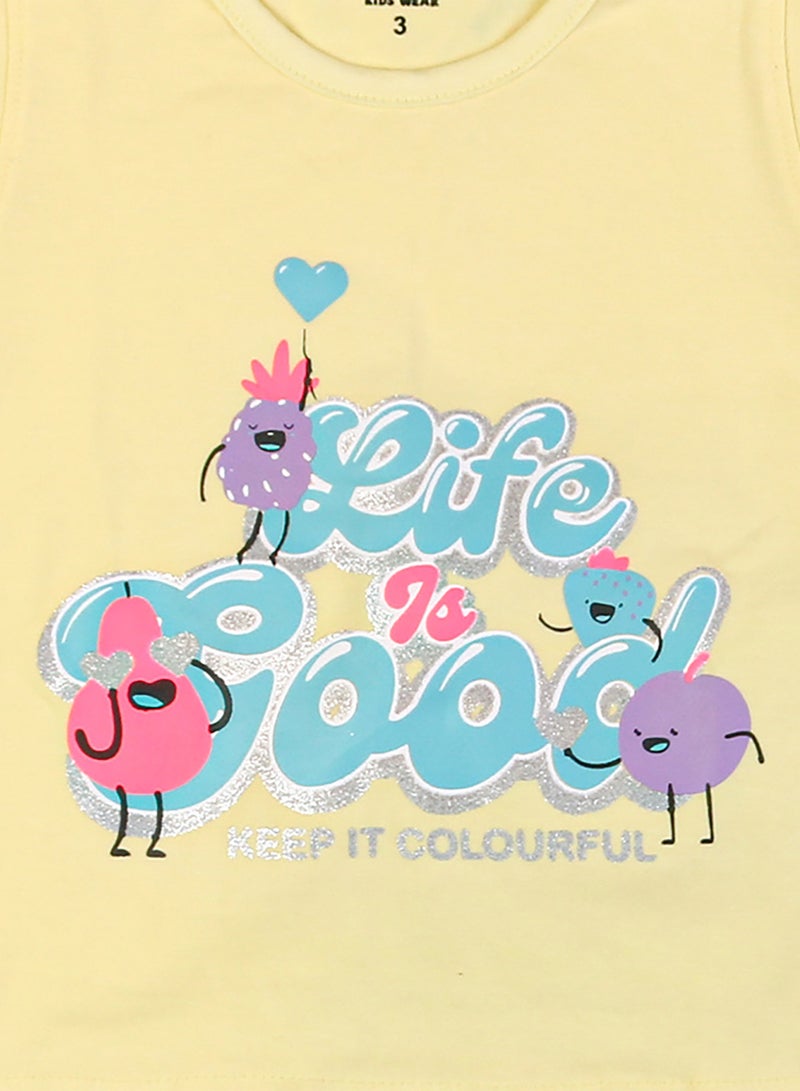 Zercon Summer Pajama Set for Girls  - Summer Set for Girls - Image 2