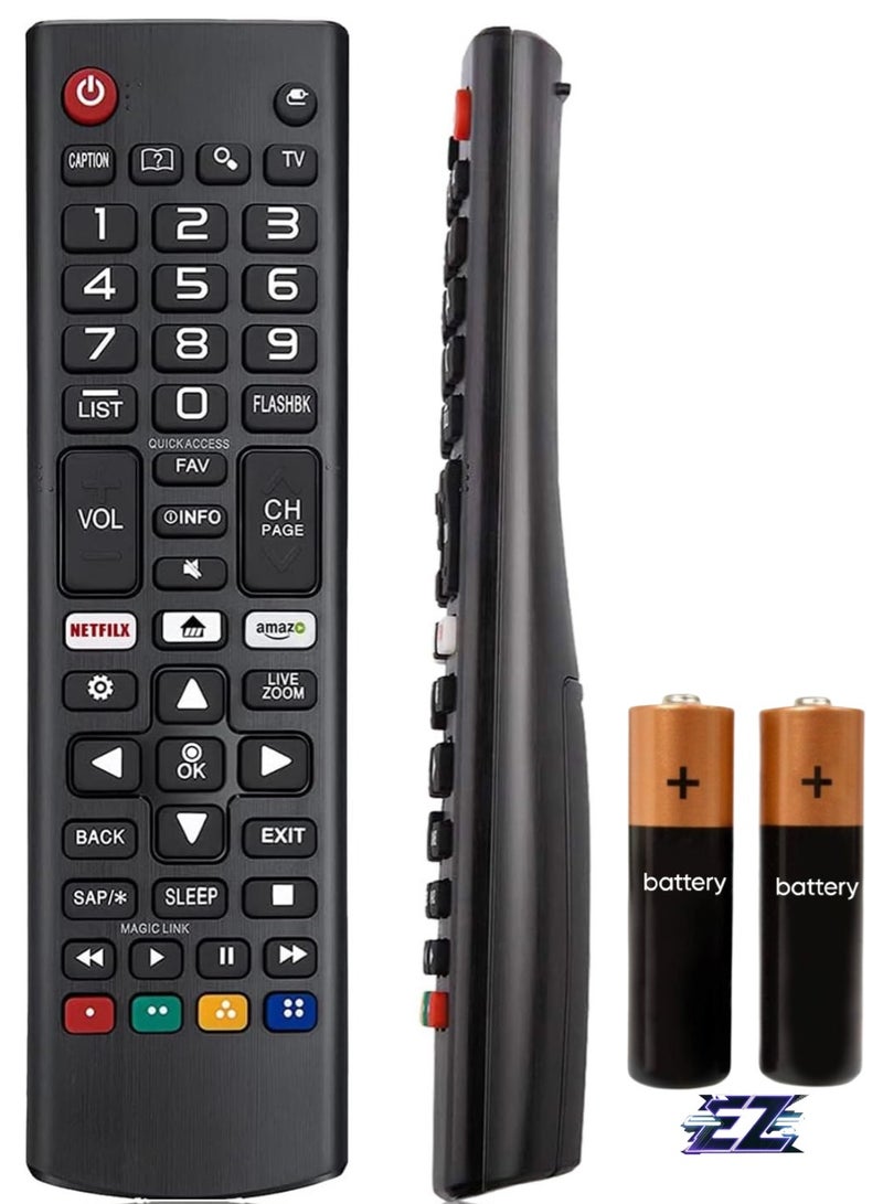 ELTRAZONE Universal Remote Control Compatible with LG Smart TV All Models, Replacement Remote Control Compatible with All LG LED LCD OLED 3D 4K HDTV Models with Shortcut Buttons [Updated Version]  with battery - Image 1