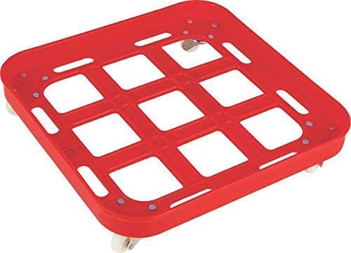 AVIROM Oil Can Trolley – Heavy-Duty Rust-Free Fiber Plastic Trolley with Smooth Revolving Wheels – Compact, Portable, Multi-Color Design for Kitchen & Outdoor Use (20cm x 20cm x 9cm) - Image 5