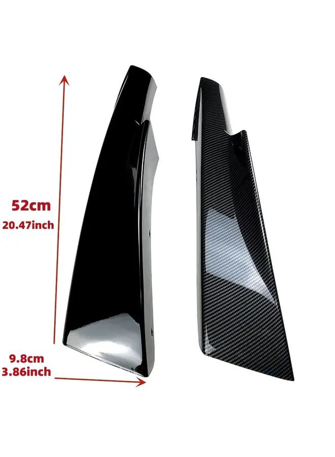 1 Set Glossy Black Car Front Bumper Splitter Spoiler Lip For BMW 3 Series E90 E91 LCI M Sport 2009 2010 2011 2012 Lower Guard Cover - Image 4