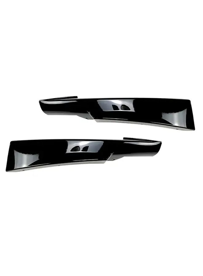 1 Set Glossy Black Car Front Bumper Splitter Spoiler Lip For BMW 3 Series E90 E91 LCI M Sport 2009 2010 2011 2012 Lower Guard Cover - Image 3