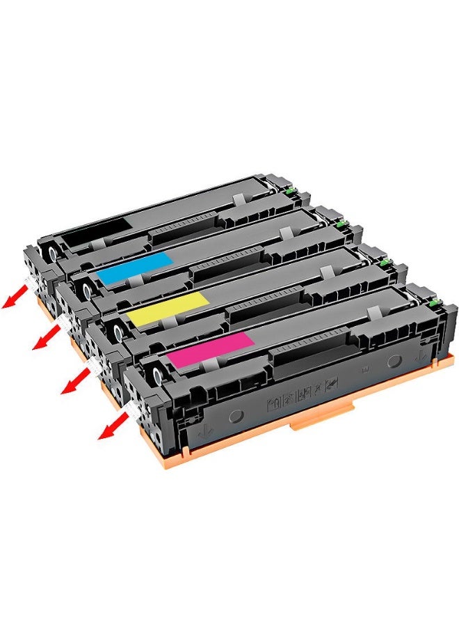 125A Multipack High Yield Toner Cartridge - Compatible with HP Color LaserJet CM1300, CM1312, CP1210, CP1215, CP1515n, CP1518ni, CP1525n, CP1525nw, CM1415fnw (CB540A Black, CB541A Cyan, CB542A Yellow, CB543A Magenta) - Image 2