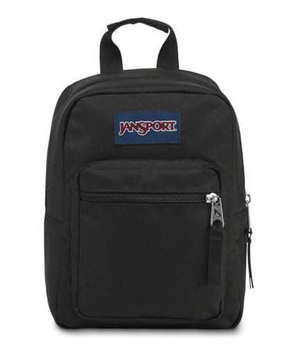 JanSport Big Break Insulated Lunch Bag - Small Soft-Sided Cooler Ideal for Class, Work, or Meal Prep, Black - Image 3