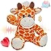 CozyWorld 13 Recordable Giraffe Stuffed AnimalSweet Soft Plush Toy with Voice RecorderGiraffe with Voice Recording Heartbeat Birthday Gifts for Toddler Kids - Image 4