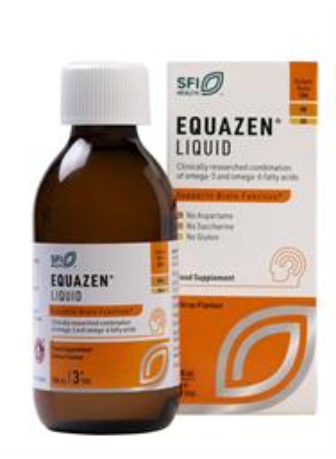 EQUAZEN Liquid Omega-3 & Omega-6 Fatty Acids Food Supplement, 200ml