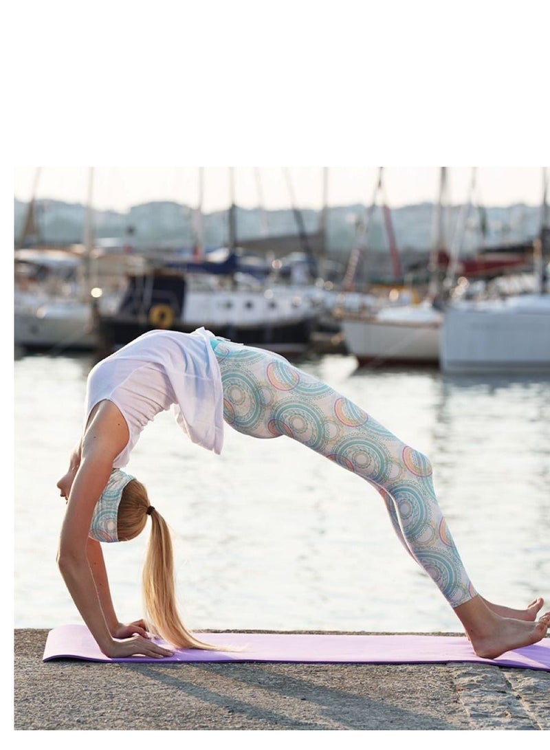 Biggdesign Sport Tank Top, Chakra Pattern, Serenity and Balance Themed, Sportswear, Size L,  Yoga Tank Top  - Image 1