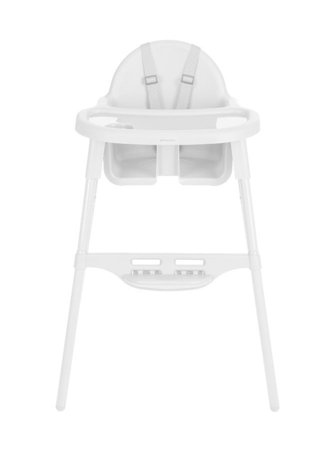 KIKKABOO كرسي عالٍ 2 في 1 جامي أبيض - Image 2