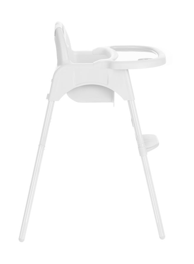 KIKKABOO كرسي عالٍ 2 في 1 جامي أبيض - Image 4