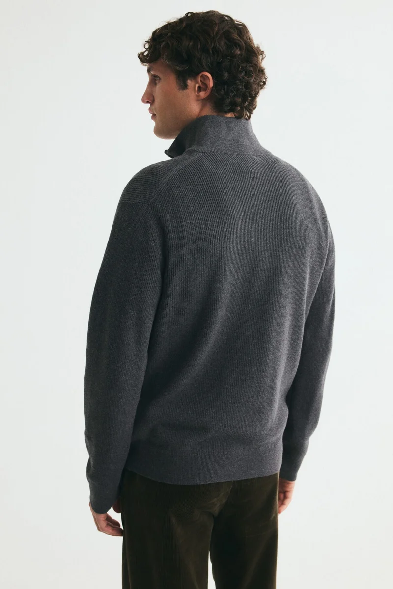 H&M Regular Fit Zip-top jumper
