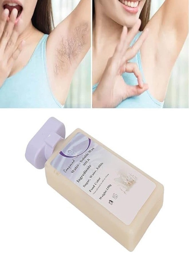 KROYWEN Wax Milk Roll-On Wax Kit (Refill Wax) 150 ML for Womena & Body Wax Strips(10 piec) - Image 4