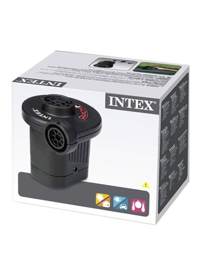 INTEX AC/DC Electric Pump Black 12x15x6cm - Image 3