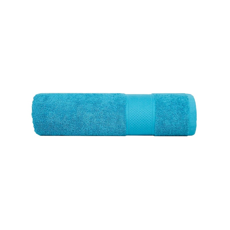 Trident 100% Cotton Towels for Bath | Towels for Bath Large Size | Bath Towel - Soft & Absorbent | 450 GSM | 1 Piece Bath Towel for Men/Women | Urban Comfort | 70 cms x 140 cms - Teal - Image 3