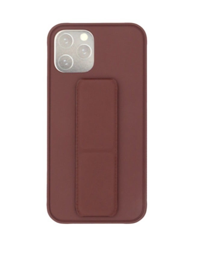 ELTRAZONE iPhone 13 Pro Case with Magnetic Foldable Back Stand and Holder, Cover with Finger Strap and Hand Grip, Magnetic Car Mount Kickstand