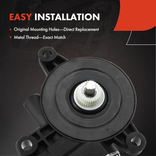 A-Premium Power Window Lift Motor Compatible with Mazda 6 2009-2018 Sedan, with One-Touch Up Down Function, Replace# D651-58-58XB, D651-58-58X - Image 5