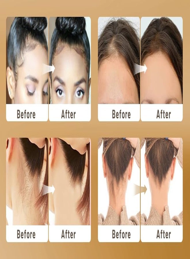 E-DUNIA Slick Back Hair Brush Wax Stick Set for Flyaways Stocking Stuffers for Kids Women Diwlai/New Year /Birthday Gifts Hair Accessories for Women Girl Teen Girls Trendy Stuff, Hair Styling Tools Baby Hairs Gel - Image 3