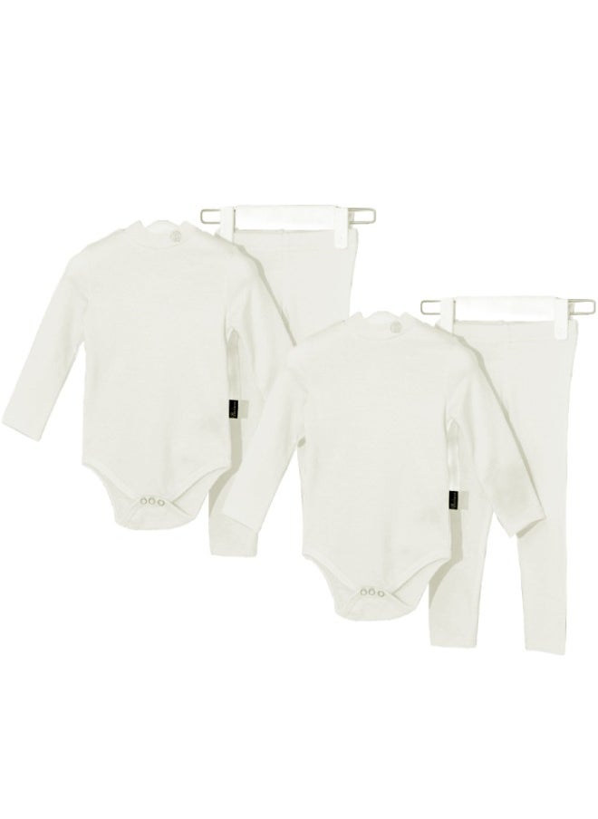 Bashayer 2 sets of Winter Pyjama Set Baby Periptose  - Image 2