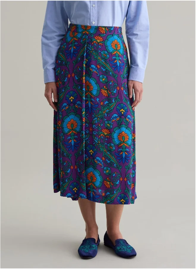 Ovs Midi skirt in viscose with print