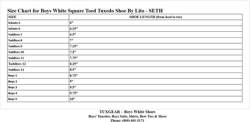 Lito Boys Shiny Black Tuxedo Shoes, Round Toe Style in Infant to Boys Sizes - Image 4