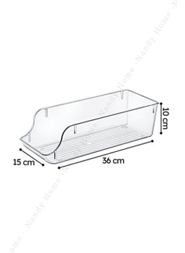 Boz House Multi-Purpose Beverage Organizer, Refrigerator & Cupboard Organizer, Small Size 2 Pieces  - Image 2