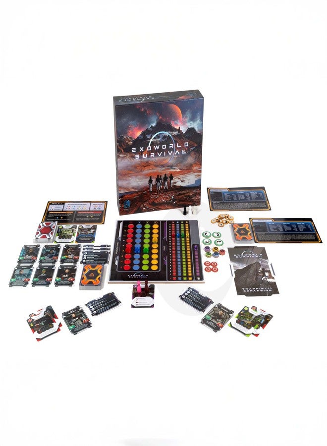 STARLING GAMES Exoworld Survival | Cooperative Colony-Building Strategy Board Game on Alien Planets | 1–4 Players, Age 14+ | Replayable Sci-Fi Survival Adventure - Image 4