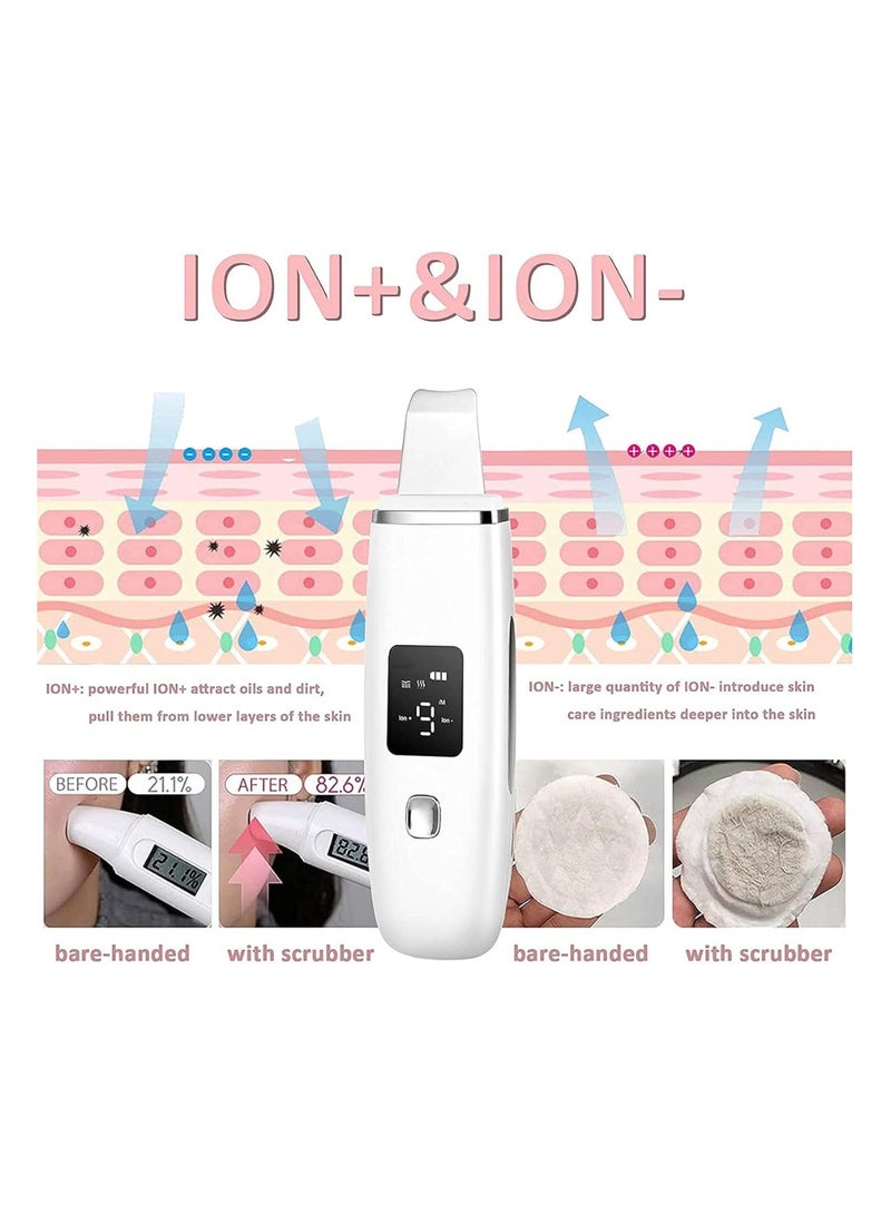 جهاز فيزيولين بالموجات فوق الصوتية لتنظيف وترطيب بشرة الوجه - Image 3