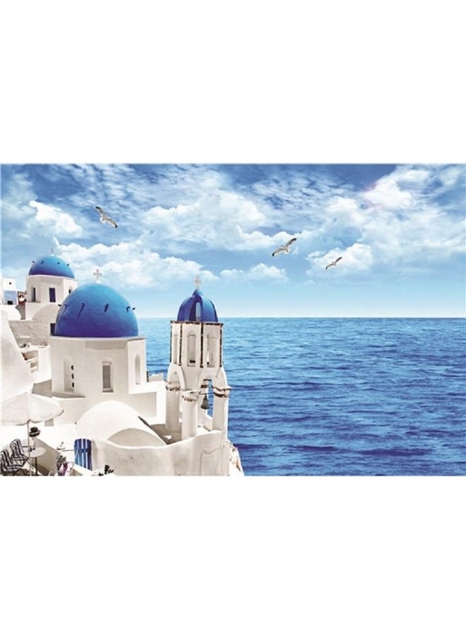 Chocozone - Chocozone 1000 Piece Jigsaw Puzzle for Kids and Adults, Educational Puzzles Toys for 10+ Years Old Boys and Girls (Santorini Island) - Image 1