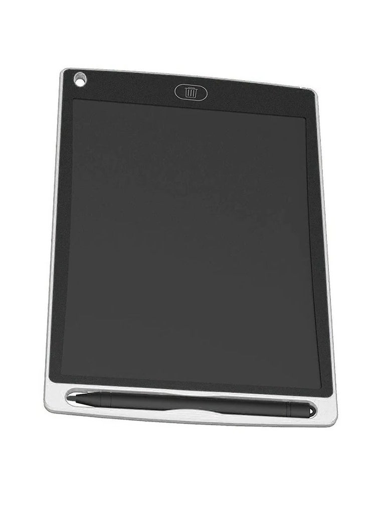 يوتوبيا - تابلت كتابة Utopia بشاشة LCD مقاس 8.5 بوصة – شاشة مريحة للعين – زر مسح بنقرة واحدة – وظيفة القفل – خفيف الوزن ومحمول – إطار أبيض - Image 1