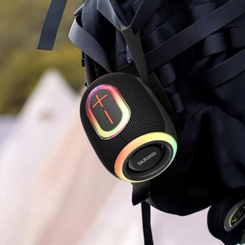 Y22-B Bluetooth Portable Speaker, Black, 80W Max Power, Type-C Charging - Image 4