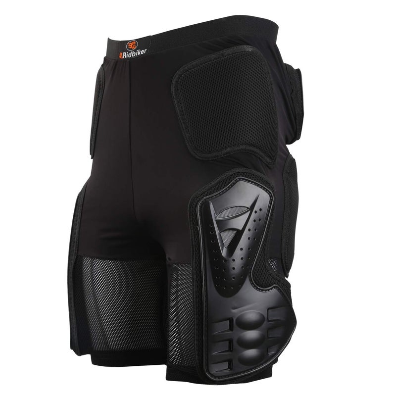 RIDBIKER 3D Butt Pads,Protective Padded Shorts for Snowboarding Gear,Impact Shorts Protection Hip Butt and Tailbone Pad for Skiing Skating - Image 1