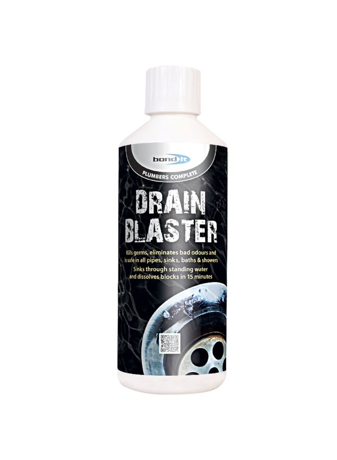 Bond It Bond-It Drain Unblocker 500g – Powerful Drain Cleaner for Blocked Pipes, Sinks & Drains – Fast-Acting Hair, Grease & Dirt Remover – Heavy-Duty Pipe Unblocker for Kitchen & Bathroom. - Image 3